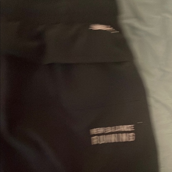 New Balance Black Athletic Shorts Lightweight Performance - Picture 4 of 5